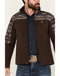 Hooey Men's Southwestern Print Softshell Jacket