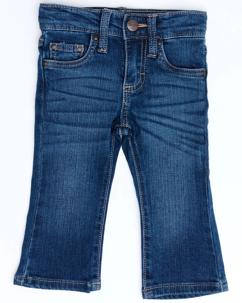 Wrangler Toddler Girls' Western 5 Pocket Skinny Jeans