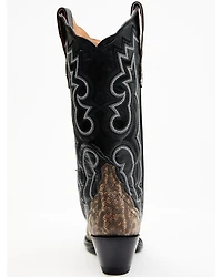 Dan Post Women's Karung Snake Exotic Western Boots - Snip Toe