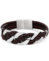 Montana Silversmiths Men's Rustic Braided Bracelet