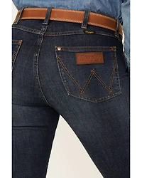 Wrangler Retro Women's Dark Wash High Rise Slim Stretch Bootcut Jeans