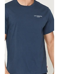 Levi's Men's Indie Prep Script Logo Short Sleeve Graphic T-Shirt