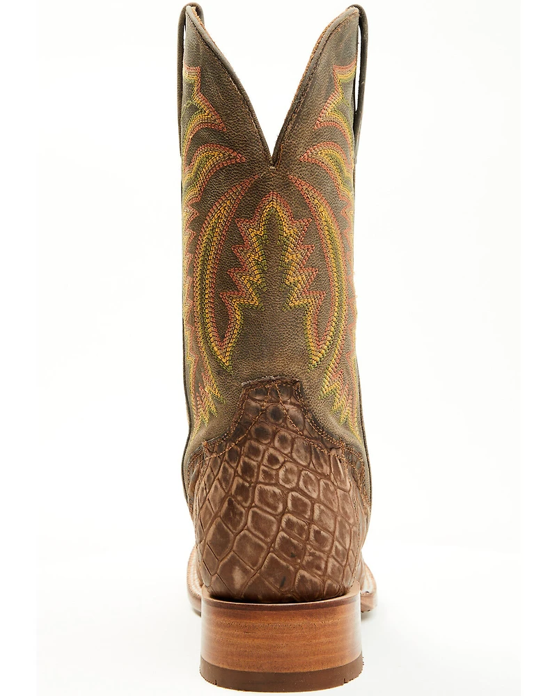 El Dorado Men's Exotic Alligator Western Boots