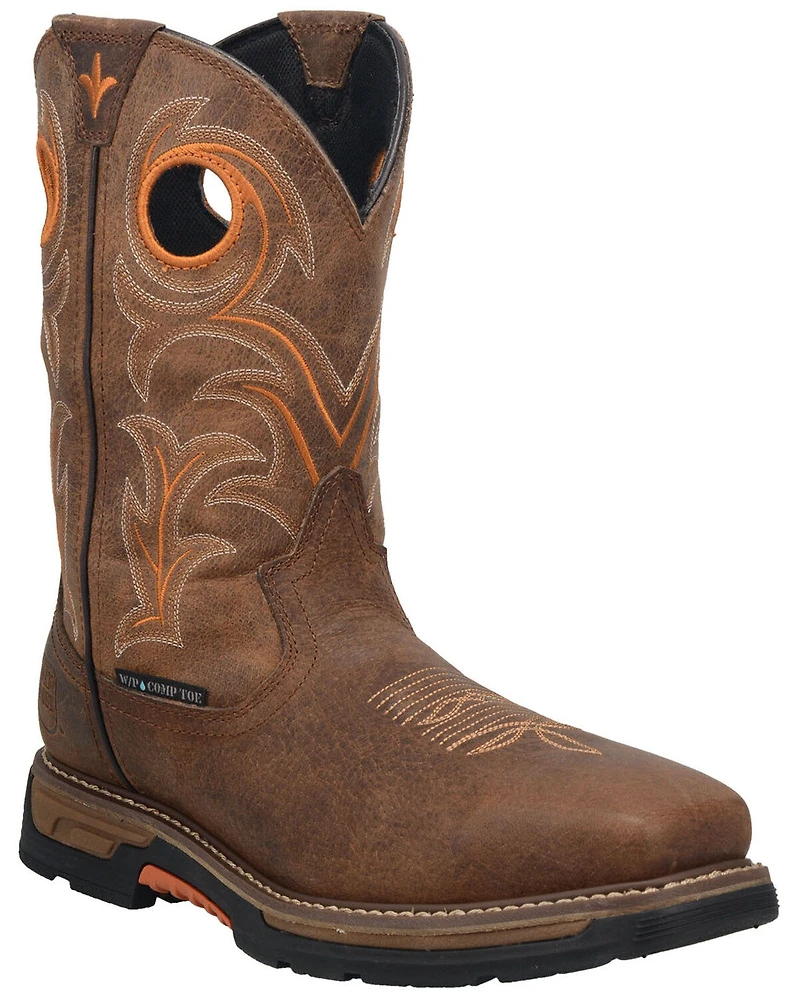 Dan Post Men's Storms Eye Waterproof Western Work Boots - Composite Toe