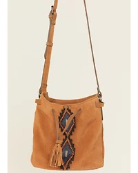 Shyanne Women's Sierra Suede Bucket Handbag