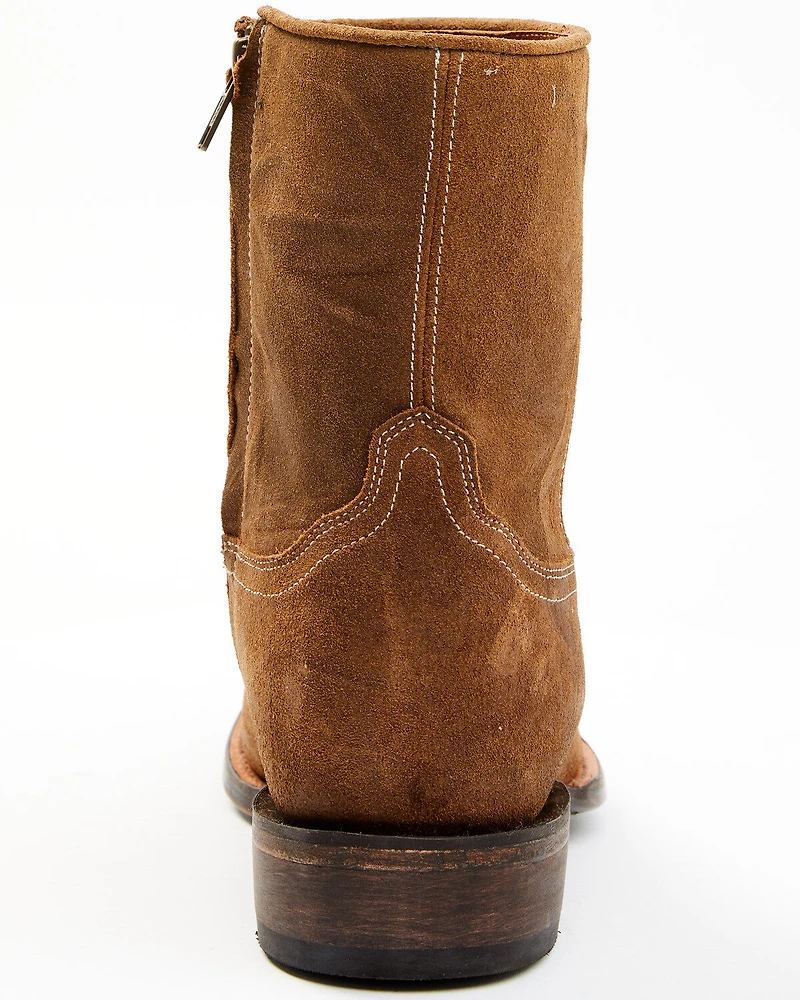 Moonshine Spirit Men's Pancho Roughout Western Boots - Square Toe
