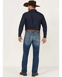 Ariat Men's M4 Marshall Walden Medium Wash Stretch Realxed Straight Jeans