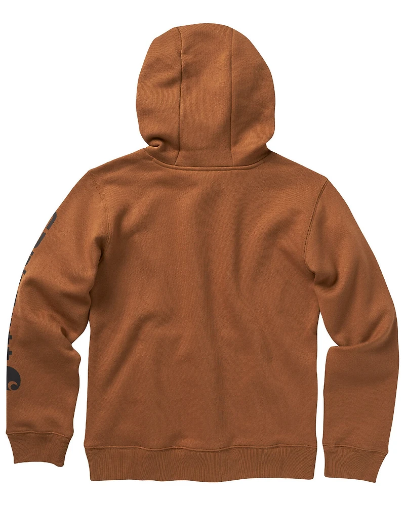 Carhartt Little Boys' Logo Graphic Hooded Sweatshirt