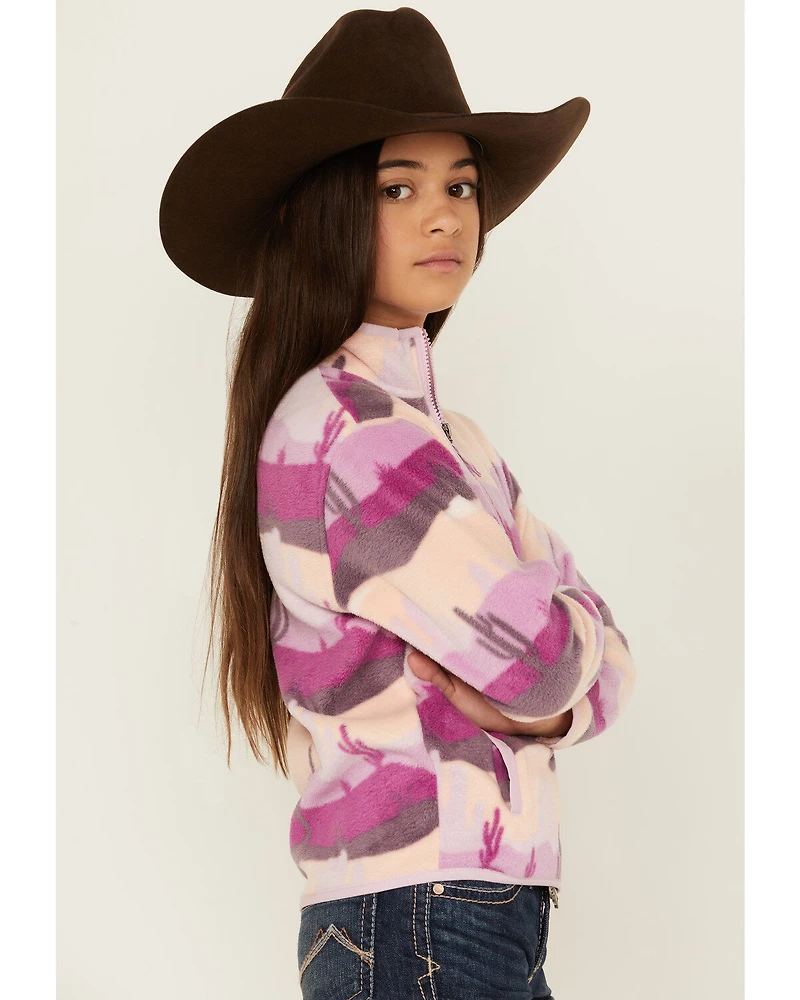 Cruel Girl Girls' Desert Fleece Pullover
