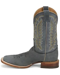 Justin Men's Rancho Western Boots - Broad Square Toe