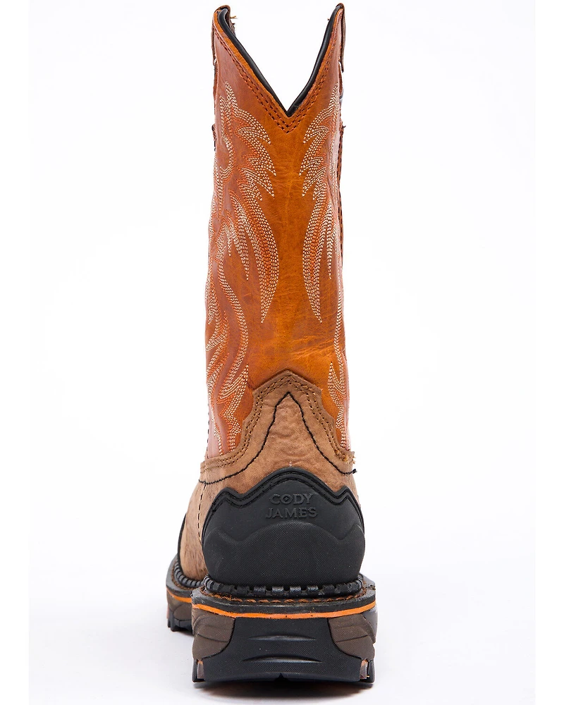 Cody James Men's 11" Decimator Western Work Boots - Nano Composite Toe