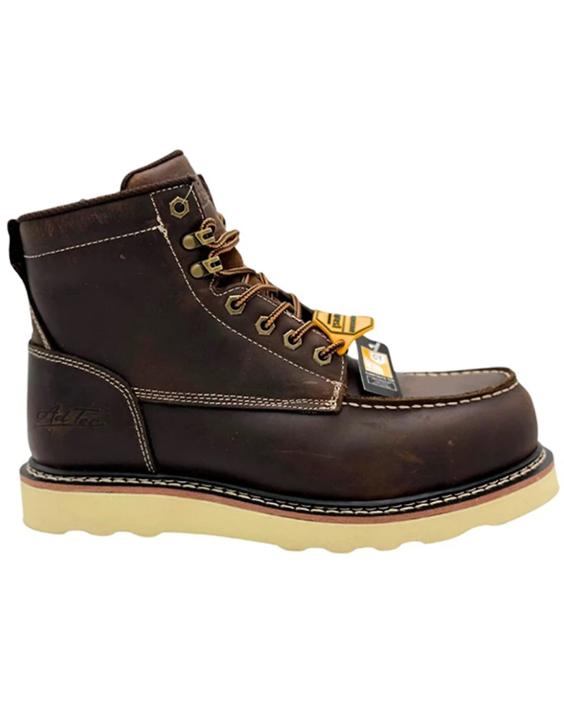 AdTec Men's 6" Rancho Moc Work Boots