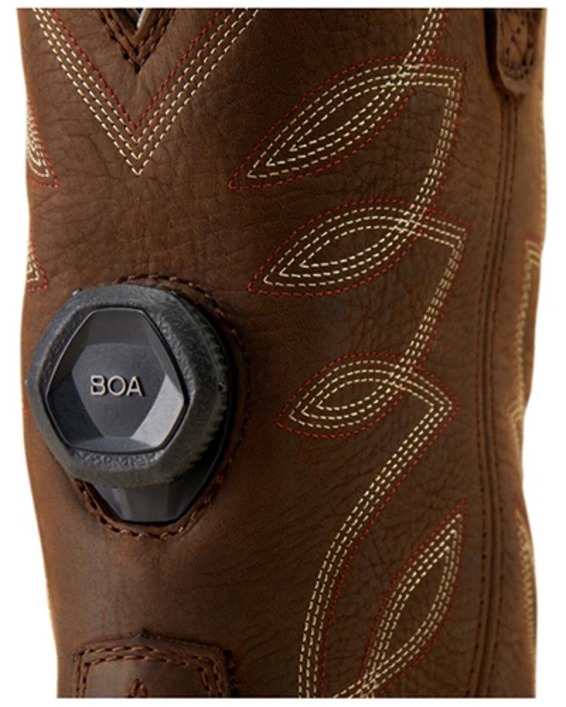Ariat Women's 10" Riveter Pull-On BOA CSA Waterproof Boots - Composite Toe
