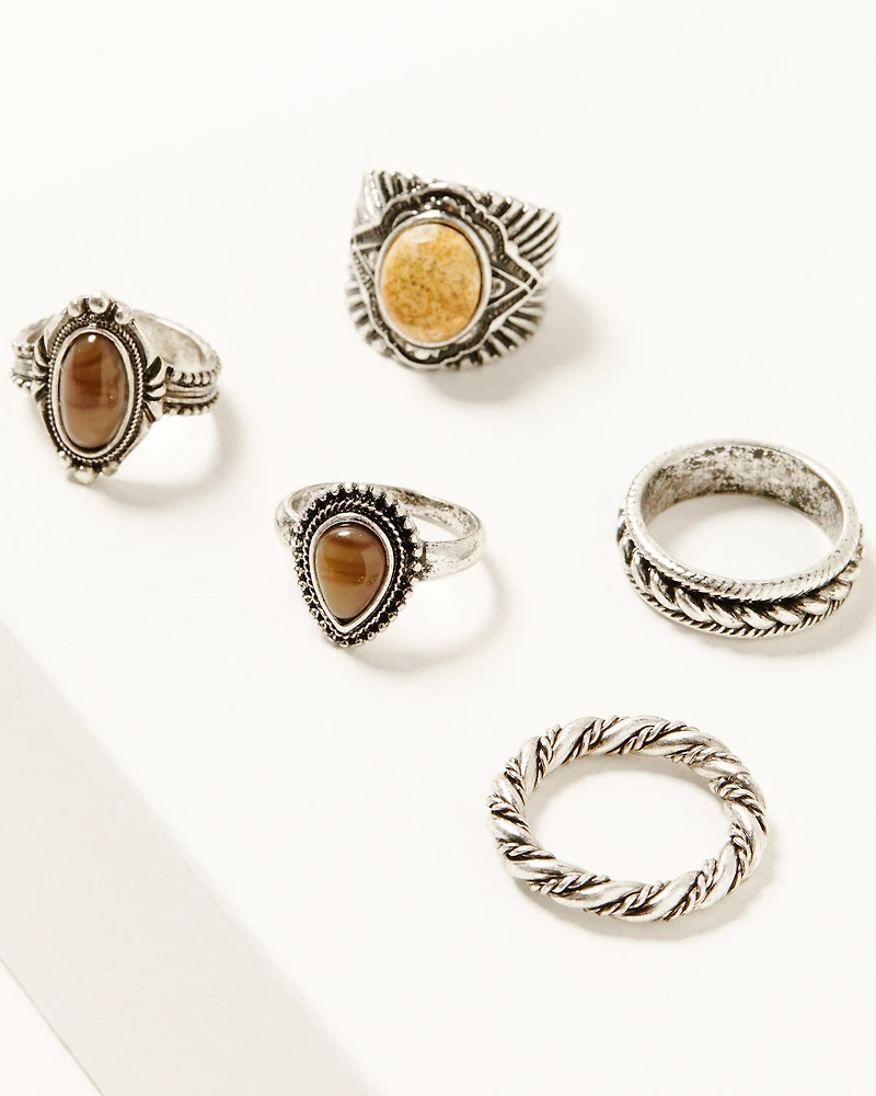 Shyanne Women's Heritage Valley Ring Set - 5 Piece