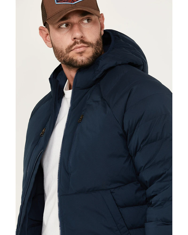 Brothers and Sons Men's Down Hooded Jacket