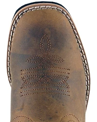 Smoky Mountain Boys' Pueblo Western Boots - Broad Square Toe