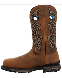 Rocky Men's Waterproof Pull On Work Boot - Carbon Toe