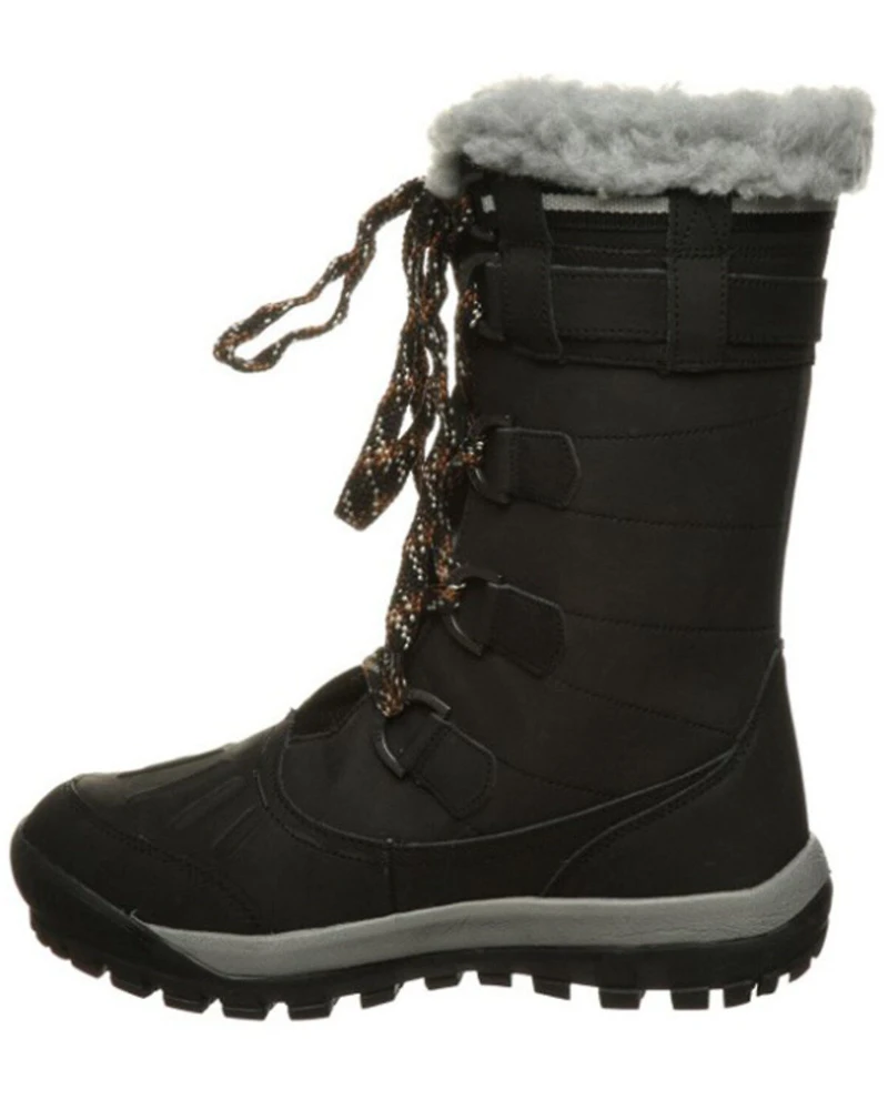 Bearpaw Women's Desdemona 10" Waterproof Lace-Up Boots - Round Toe