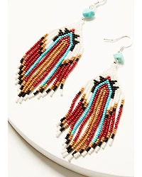 Idyllwind Women's Alterra Beaded Fringe Earrings