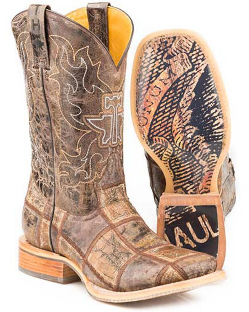Tin Haul Men's Money Maker Western Boots - Broad Square Toe