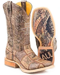 Tin Haul Men's Money Maker Western Boots - Broad Square Toe