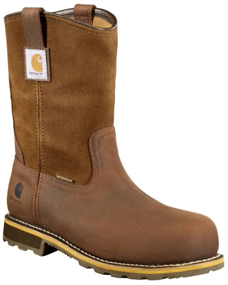 Carhartt Men's Waterproof Western Work Boots - Soft Toe