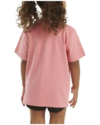 Carhartt Little Girls' Short Sleeve Pocket Tee