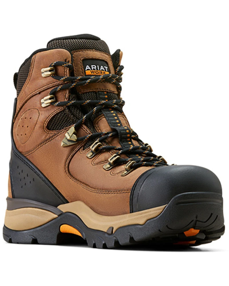 Ariat Men's 6" Endeavor Waterproof Work Boots - Soft Toe