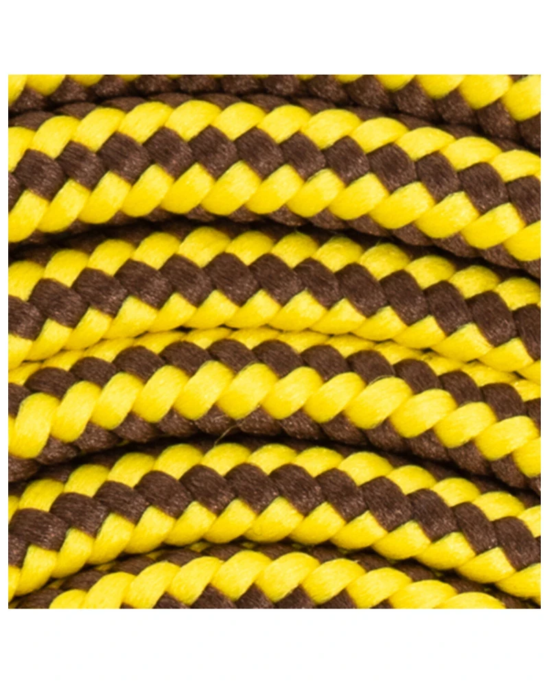 BB Ranch Yellow & Brown Boot Laces