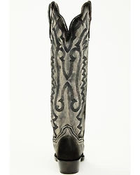 Dan Post Women's Denim Darlin Tall Western Boots - Snip Toe