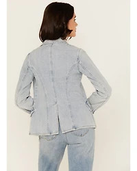 Boom Jeans Women's Light Wash Denim Blazer