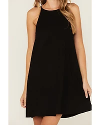 Wild Moss Women's Goddness Solid Mini Dress