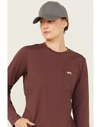 Ariat Women's Rebar Workman Reflective Flag Long Sleeve Tee