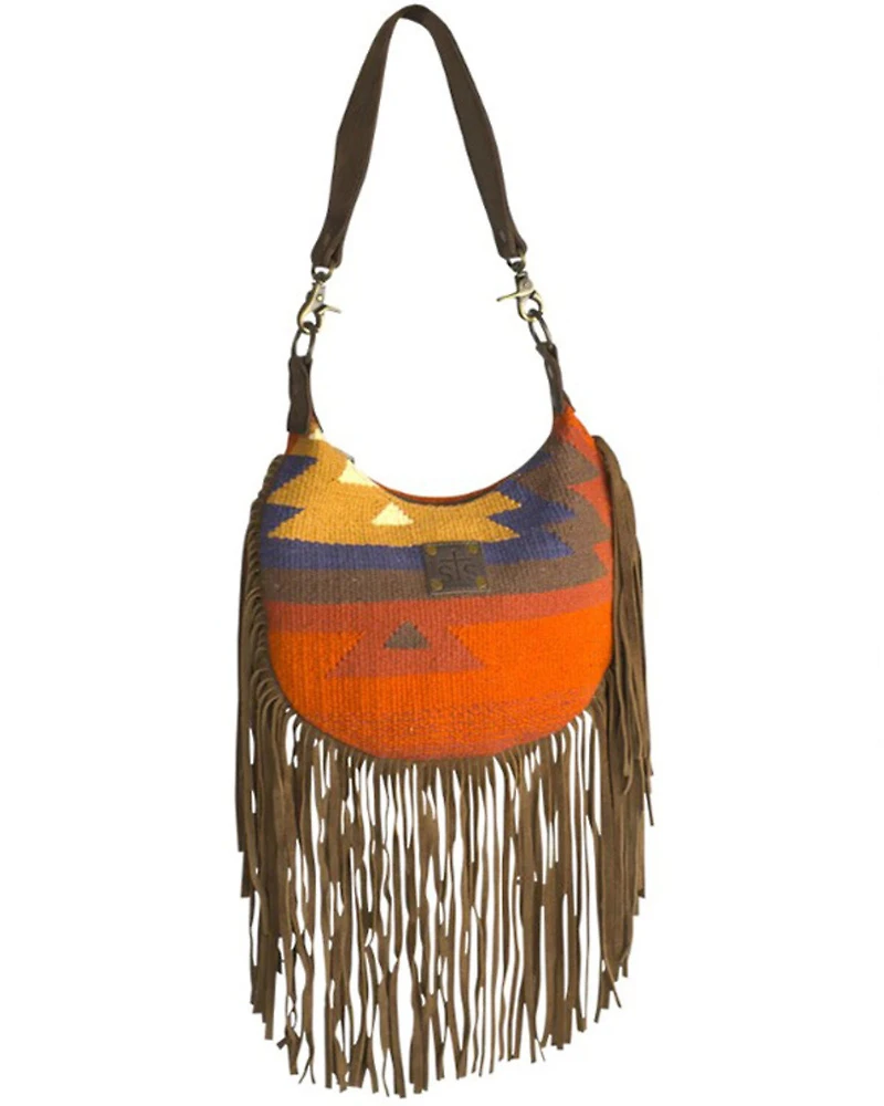 STS Ranchwear By Carroll Women's Crimson Sun Nellie Fringe Bag