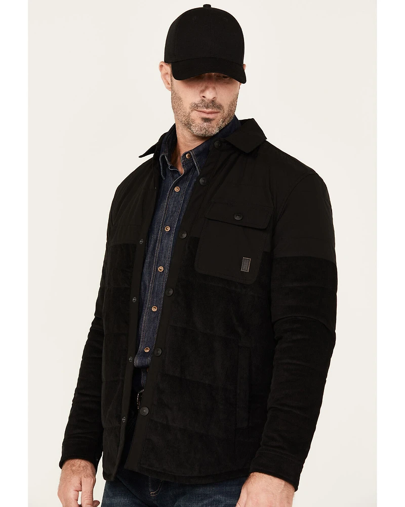 Brothers and Sons Men's Fulton Corduroy Lightweight Puffer Jacket