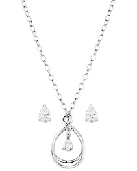 Montana Silversmiths Women's Crystal Embrace Jewelry Set - 2 Piece