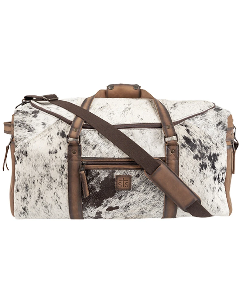 STS Ranchwear by Carroll Rustler Cowhide Duffle Bag