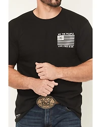 Howitzer Men's Free or Die Short Sleeve Graphic T-Shirt