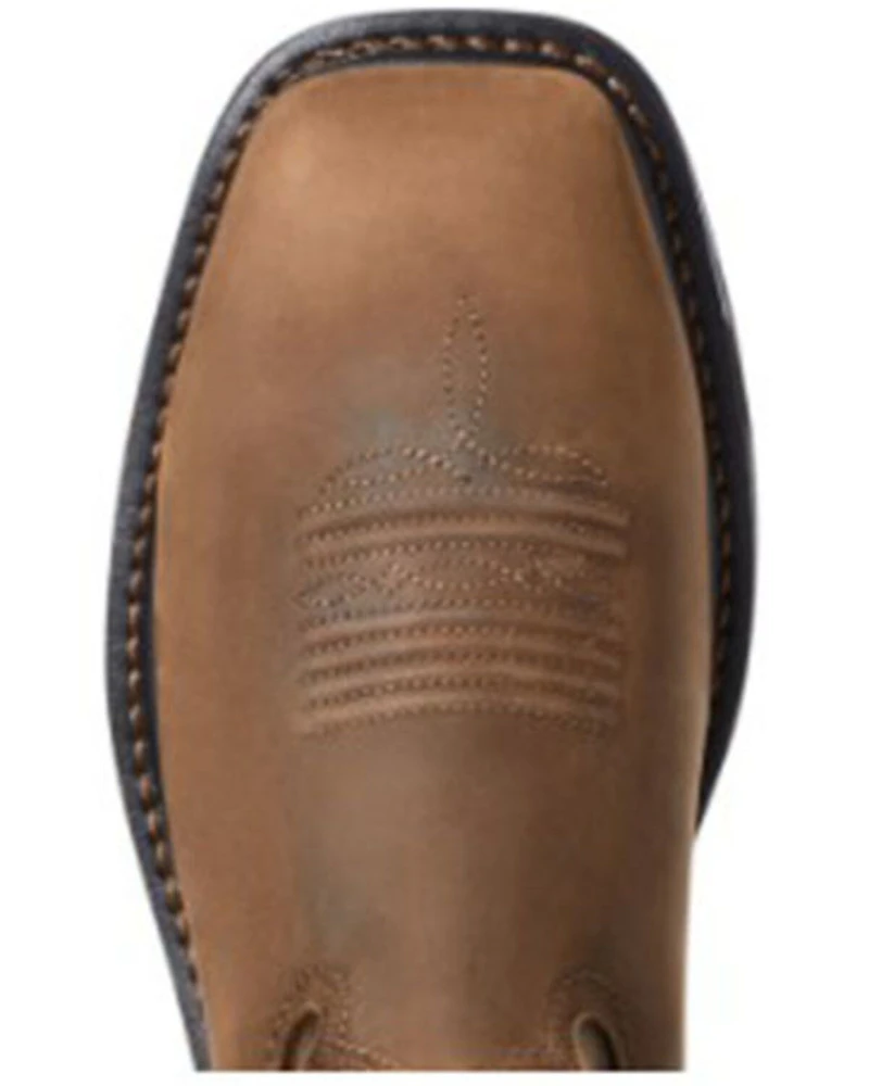 Ariat Men's WorkHog® Patriot Waterproof Western Work Boots - Carbon Toe