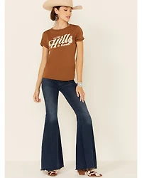 Shyanne Women's To The Hills & Back Graphic Short Sleeve Tee