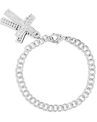 Montana Silversmiths Women's Country Charm Cross Bracelet