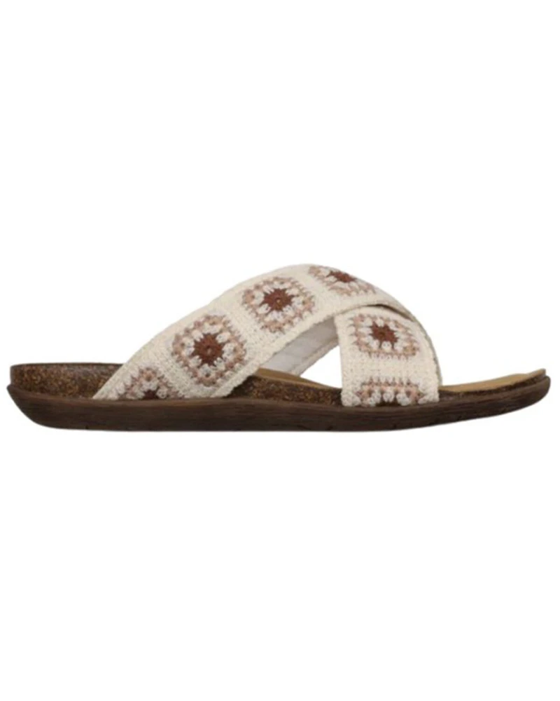 Mykos Women's Leyla Crossband Sandals