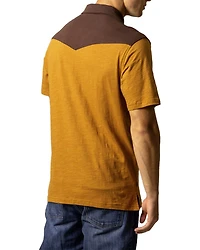 Kimes Ranch Men's G-2 Colorblock Short Sleeve Snap Polo Shirt
