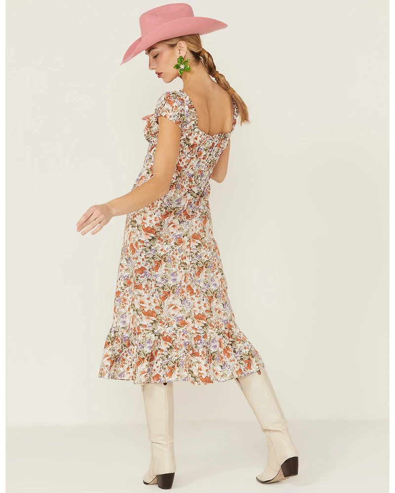 Heartloom Women's Wildflower Edina Midi Dress