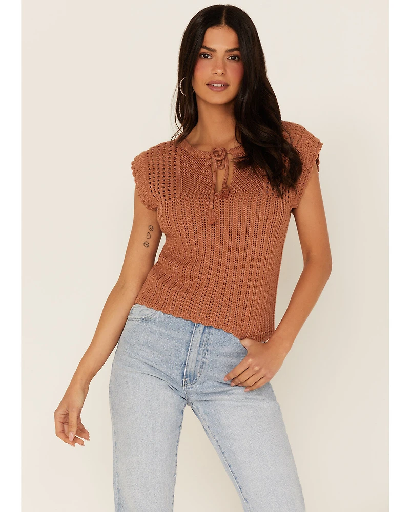 Heartloom Women's Griffin Knit Sweater Top
