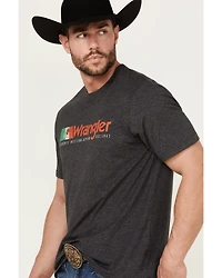 Wrangler Men's Mexico Flag Logo Short Sleeve Graphic Print T-Shirt