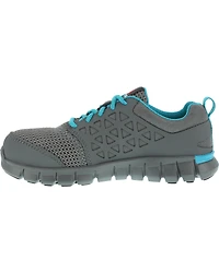 Reebok Women's Sublite Cushion Athletic Work Oxfords - Alloy Toe