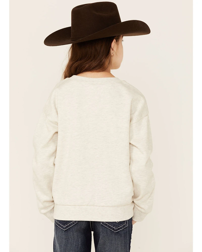 Roper Girls' Howdy Sweatshirt