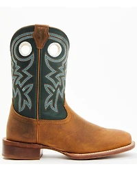 Justin Men's Frontier Western Boots - Broad Square Toe