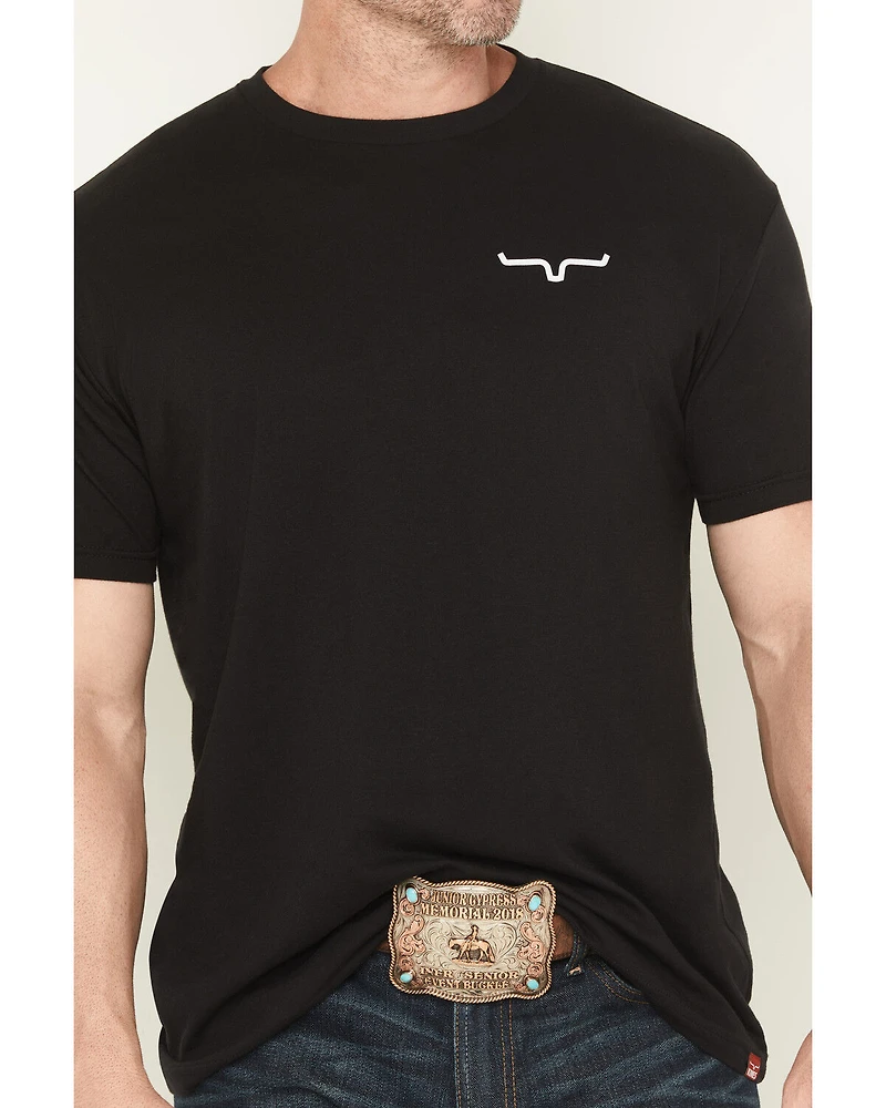 Kimes Ranch Men's Duck Camo Logo Short Sleeve Graphic T-Shirt